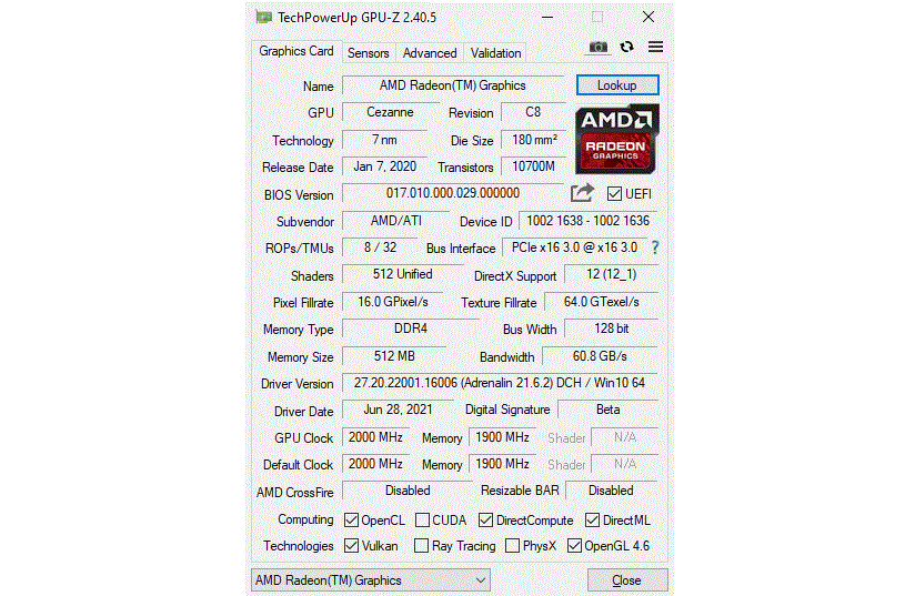 GPU-Z v2.57.0