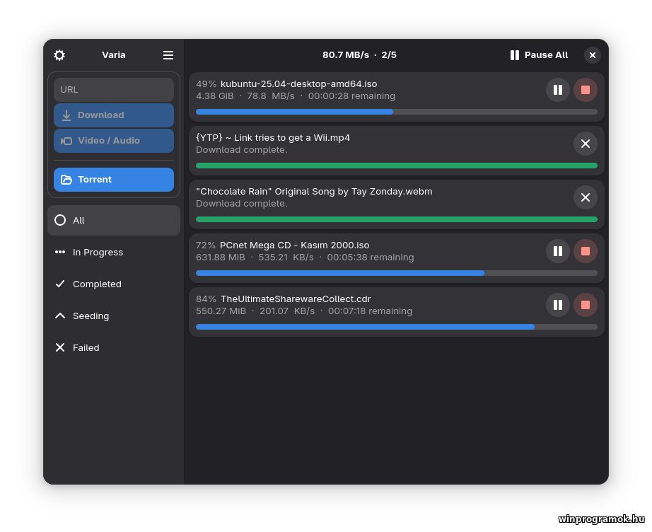 Varia ingyenes magyar letöltés Windows 64-bit