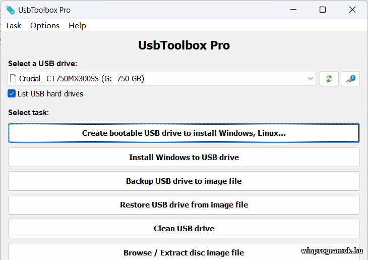 UsbToolbox ingyenes magyar letöltés Windows 64-bit