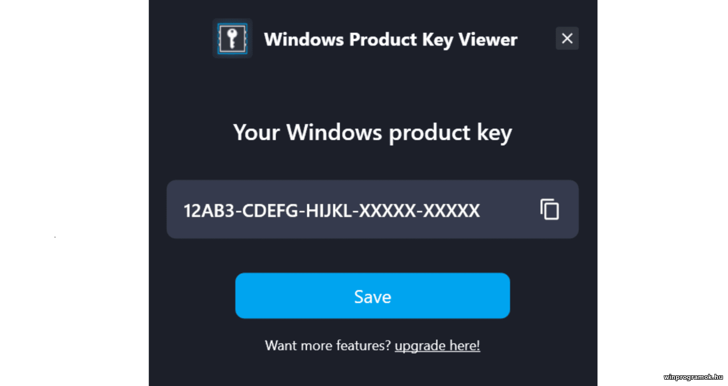 Windows Product Key Viewer