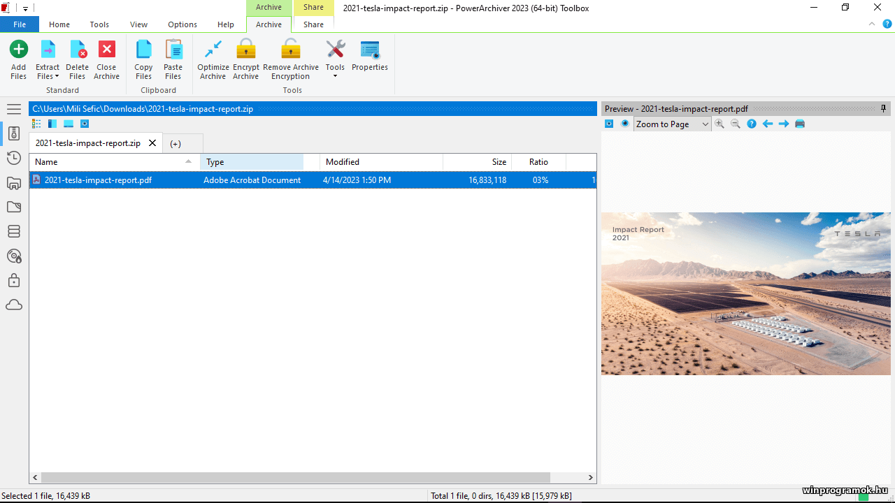 PowerArchiver