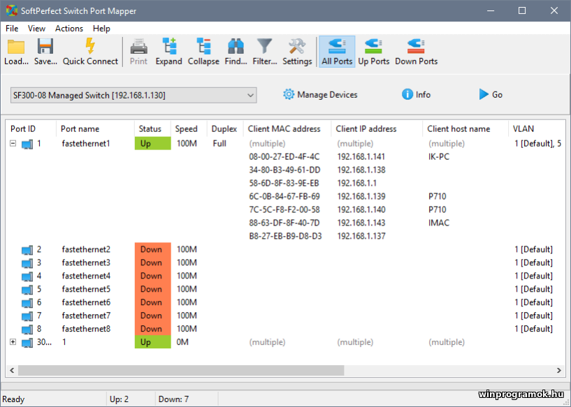 Switch Port Mapper ingyenes magyar letöltés Windows 64-bit