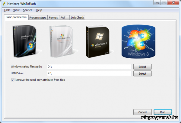 WinToFlash Lite ingyenes magyar letöltés Windows 64-bit