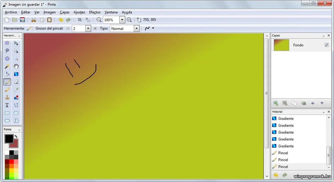 Pinta ingyenes magyar letöltés Windows 64-bit